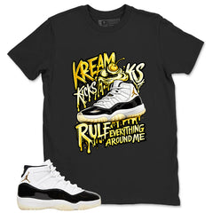 Gratitude 11s Zadago Shirt Kream Kicks Graphic