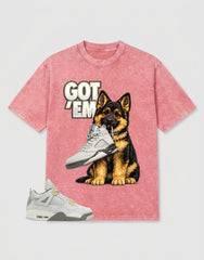 Grey Photon Dust 4s Zadago Washed T-shirt Got 'Em GS Graphic