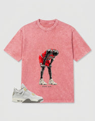 Grey Photon Dust 4s Zadago Washed T-shirt Rare Air Graphic