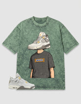 Grey Photon Dust 4s Zadago Washed T-shirt Sneakerhead Graphic
