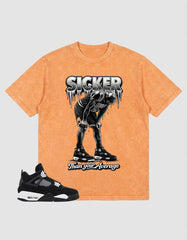White Thunder 4s Zadago Washed T-shirt Sicker Than Your Average Graphic