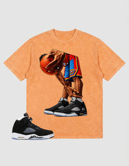 Oreo 5s Zadago Washed T-shirt Ball Time Graphic