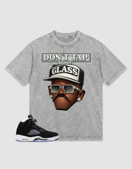 Oreo 5s Zadago Washed T-shirt Don't Tap The Glass Graphic