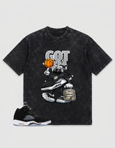 Cool Grey Oreo 5s Zadago Washed T-shirt Got Em Bread Graphic