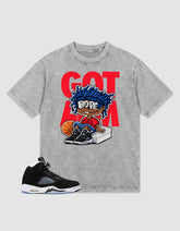Cool Grey Oreo 5s Zadago Washed T-shirt Got 'Em GS Graphic
