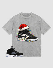 Oreo 5s Zadago Washed T-shirt Kickmas Graphic