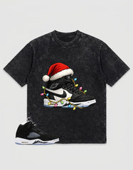 Oreo 5s Zadago Washed T-shirt Kickmas Graphic