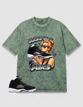 Oreo 5s Zadago Washed T-shirt Kiss My Airs Graphic