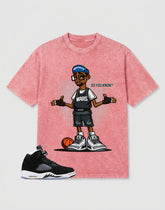 Oreo 5s Zadago Washed T-shirt Mars Do You Know Graphic