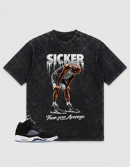 Cool Grey Oreo 5s Zadago Washed T-shirt Sicker Than Your Average Graphic