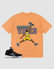 Oreo 5s Zadago Washed T-shirt Sneakerhead Vibes Graphic