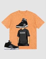 Oreo 5s Zadago Washed T-shirt Sneakerhead Graphic