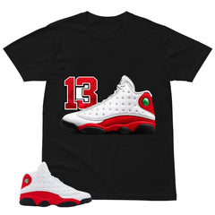 AJ 13 Sneaker Shirt - Match Air Jordan 13 'True Red' 2026