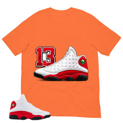 AJ 13 Sneaker Shirt - Match Air Jordan 13 'True Red' 2026