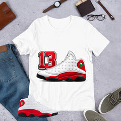 AJ 13 Sneaker Shirt - Match Air Jordan 13 'True Red' 2026