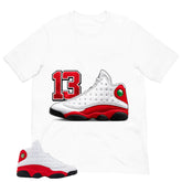 AJ 13 Sneaker Shirt - Match Air Jordan 13 'True Red' 2026
