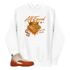 All Earned Hustle Shirt - Matching Eastside Golf x Air Jordan 12 'Out the Mud'