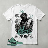 All Hustle No Luck Graphic Tee - Shirt To Match Kobe 4 Protro Girl Dad
