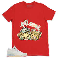 Anti Social Shirt - Match Air Jordan 3 Spring is In The Air