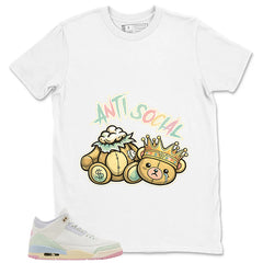 Anti Social Shirt - Match Air Jordan 3 Spring is In The Air