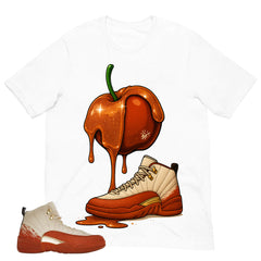 Apple Dripping Shirt - Match Eastside Golf x Air Jordan 12 'Out the Mud'
