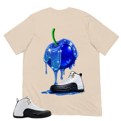 Apple Dripping Shirt - Match Air Jordan 12 'Taxi'