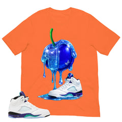 Apple Dripping Shirt - Matching Air Jordan 5 Retro 'Grape' 2025