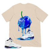 Apple Dripping Shirt - Matching Air Jordan 5 Retro 'Grape' 2025
