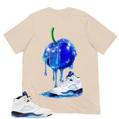 Apple Dripping Shirt - Matching Air Jordan 5 Retro 'Grape' 2025