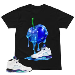 Apple Dripping Shirt - Matching Air Jordan 5 Retro 'Grape' 2025