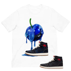 Apple Dripping Sneaker Shirt - Match Air Jordan 1 Flight Club