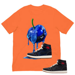 Apple Dripping Sneaker Shirt - Match Air Jordan 1 Flight Club