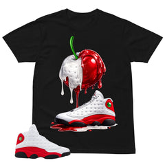 Apple Dripping Shirt - Match Air Jordan 13 'True Red' 2026