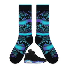 Aqua Socks – Air Jordan 6 Retro Inspired Mid-Calf Unisex Crew Socks
