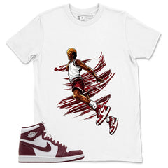 Artisanal Red 1s Zadago Shirt Air Ball Graphic
