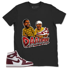 Artisanal Red 1s Zadago Shirt Daaamn Sneaker Graphic