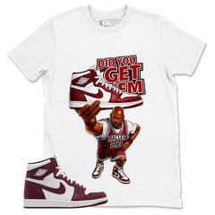 Artisanal Red 1s Zadago Shirt Did You Get Em Graphic