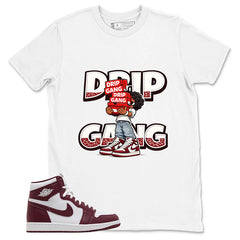 Artisanal Red 1s Zadago Shirt Drip Gang Graphic