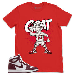 Artisanal Red 1s Zadago Shirt Goat 23 Graphic