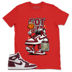 Artisanal Red 1s Zadago Shirt Got Em Bread Graphic
