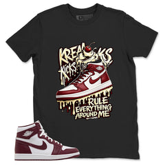 Artisanal Red 1s Zadago Shirt Kream Kicks Graphic
