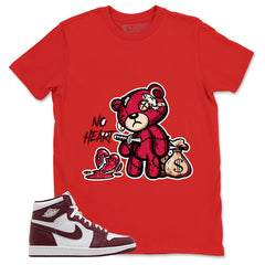 Artisanal Red 1s Zadago Shirt No Heart Graphic