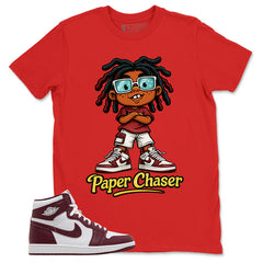Artisanal Red 1s Zadago Shirt Paper Chaser Graphic