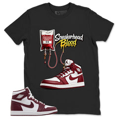 Artisanal Red 1s Zadago Shirt Sneakerhead Blood Graphic