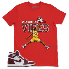 Artisanal Red 1s Zadago Shirt Sneakerhead Vibes Graphic