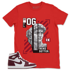 Artisanal Red 1s Zadago Shirt Trend Setter Graphic