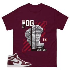 Artisanal Red 1s Zadago Shirt Trend Setter Graphic