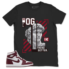 Artisanal Red 1s Zadago Shirt Trend Setter Graphic