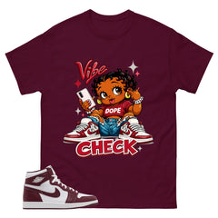 Artisanal Red 1s Zadago Shirt Vibe Check Graphic