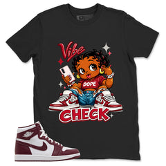 Artisanal Red 1s Zadago Shirt Vibe Check Graphic